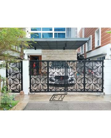 Mild Steel Swing Driveway Gates