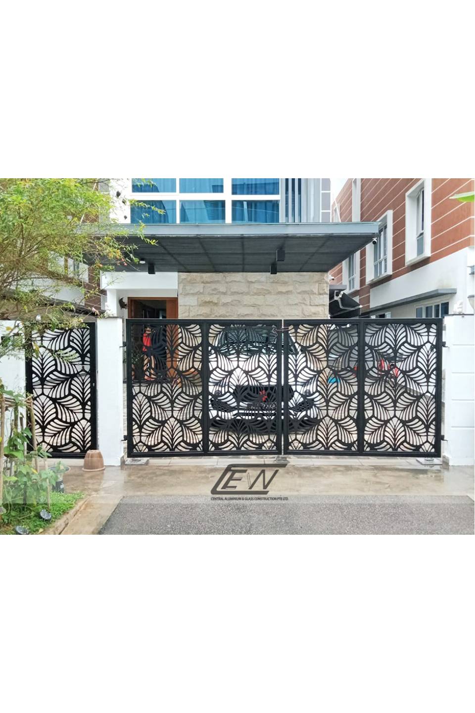 Mild Steel Swing Driveway Gates